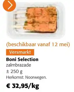 Colruyt Boni Selection zalmbrazade aanbieding