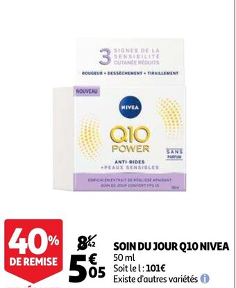 Auchan Soin Du Jour Q10 Nivea aanbieding