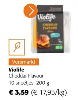 Colruyt Violife Cheddar Flavour aanbieding