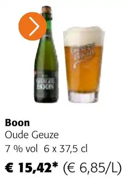 Colruyt Boon Oude Geuze 7% vol aanbieding
