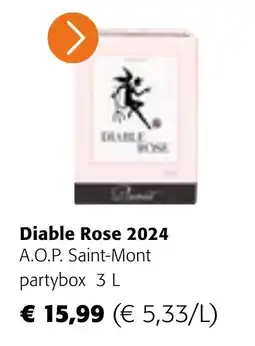 Colruyt Diable Rose 2024 aanbieding