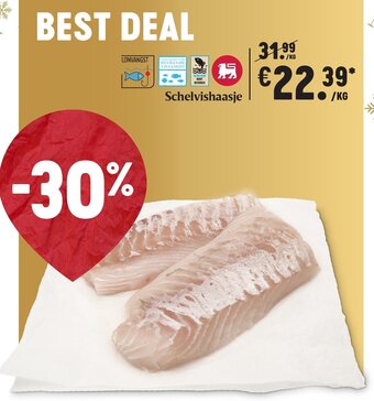 Delhaize Schelvishaasje aanbieding