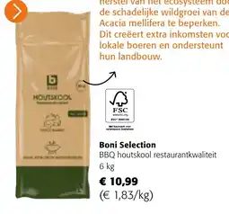 Colruyt Boni Selection BBQ houtskool restaurantkwaliteit aanbieding