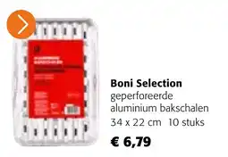 Colruyt Boni Selection geperforeerde aluminium bakschalen aanbieding