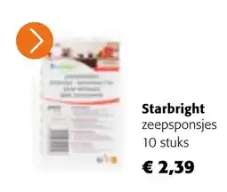 Colruyt Starbright zeepsponsjes aanbieding