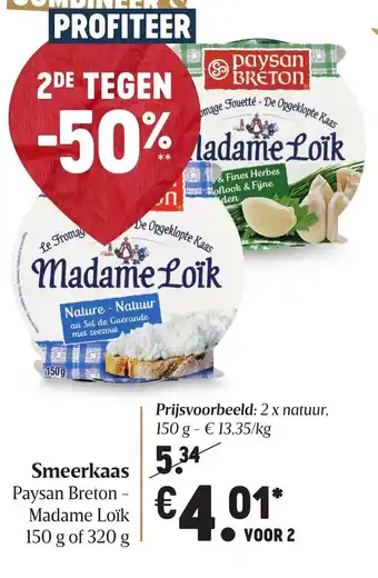 Delhaize Smeerkaas 150g aanbieding