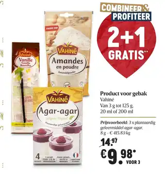 Delhaize Product voor gebak 20ml aanbieding