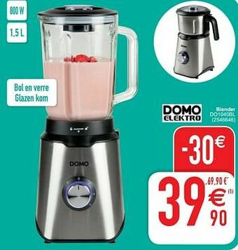 Cora Domo elektro blender do1040bl aanbieding