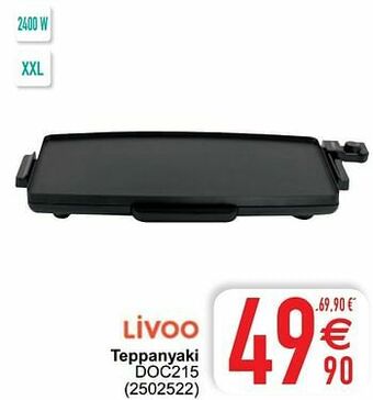 Cora Livoo teppanyaki doc215 aanbieding