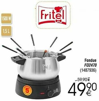 Cora Fritel fondue fo2470 aanbieding