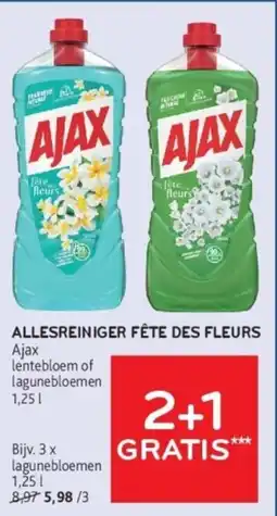 Alvo Ajax allesreiniger fête des fleurs aanbieding