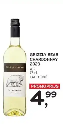 Alvo Grizzly bear chardonnay 2023 aanbieding