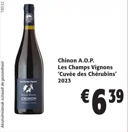 Colruyt Chinon A.O.P. Les Champs Vignons 'Cuvée des Chérubins' 2023 aanbieding