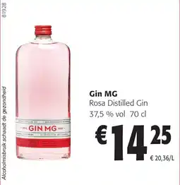 Colruyt Gin MG aanbieding