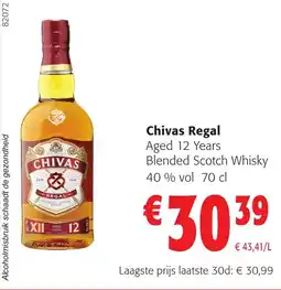 Colruyt Chivas Regal aanbieding