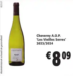 Colruyt Cheverny A.O.P. 'Les Vieilles Serres' 2023/2024 aanbieding