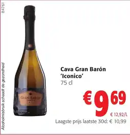 Colruyt Cava Gran Barón 'Iconico' aanbieding
