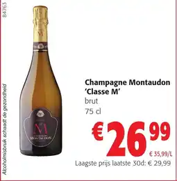 Colruyt Champagne Montaudon Classe M aanbieding