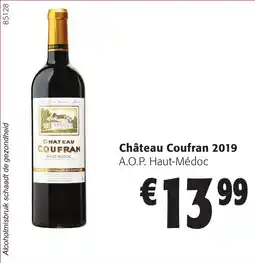 Colruyt Château Coufran 2019 aanbieding