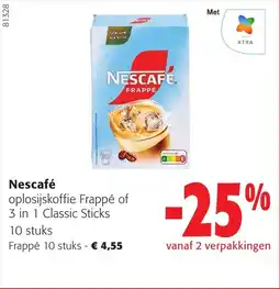 Colruyt Nescafé Frappé aanbieding