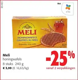 Colruyt Meli Honingwafels aanbieding