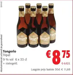 Colruyt Tongerlo Tripel 9% vol aanbieding