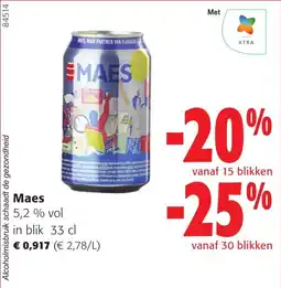 Colruyt Maes 5,2 % vol aanbieding