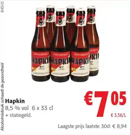 Colruyt Hapkin 8,5 % vol aanbieding