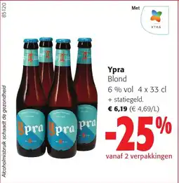 Colruyt Ypra Blond 6% vol aanbieding