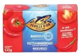 Colruyt Feuille d'Or In Chili Tomatensaus aanbieding