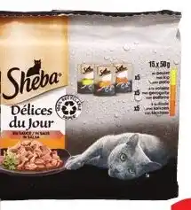 Colruyt Sheba Délices Du Jour in Saus aanbieding