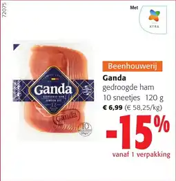 Colruyt Ganda aanbieding