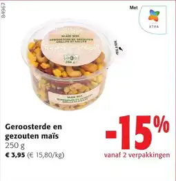 Colruyt Geroosterde en Gezouten Maïs aanbieding