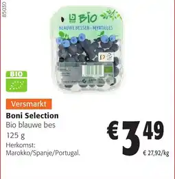 Colruyt Boni Selection Bio blauwe bes aanbieding