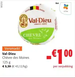 Colruyt Val-Dieu Chèvre des Moines aanbieding