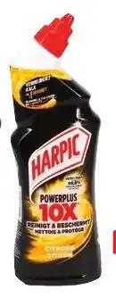 Colruyt Harpic Reinigt en Beschermt PowerPlus Citroen aanbieding
