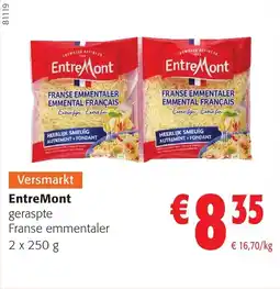 Colruyt EntreMont geraspte Franse emmentaler aanbieding