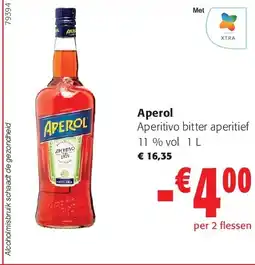 Colruyt Aperol Aperitivo bitter aperitief aanbieding