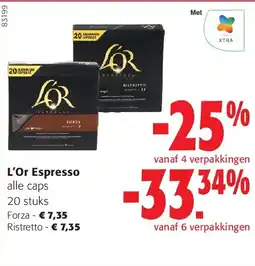 Colruyt L’Or Espresso Forza aanbieding