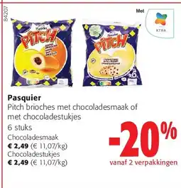 Colruyt Pasquier Chocoladesmaak aanbieding