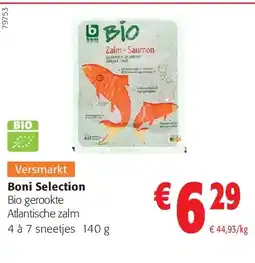 Colruyt Bio gerookte Atlantische zalm aanbieding