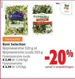 Colruyt Fijnproeversmix rucola aanbieding