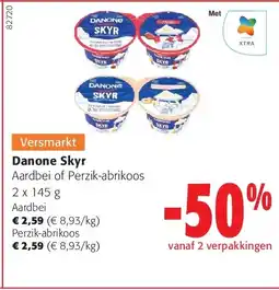 Colruyt Danone Skyr Aardbei aanbieding