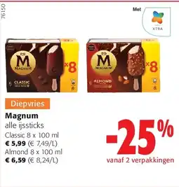 Colruyt Magnum Classic 8 x 100 ml aanbieding