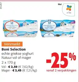 Colruyt Boni Selection Vol aanbieding