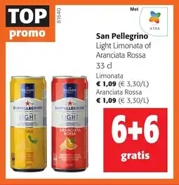Colruyt San Pellegrino aanbieding