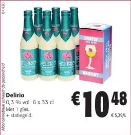 Colruyt Delirio 0,3 % vol aanbieding