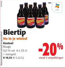 Colruyt Kasteel Rouge 0,0 % vol aanbieding