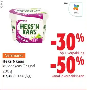 Colruyt Heks'Nkaas kruidenkaas Original aanbieding