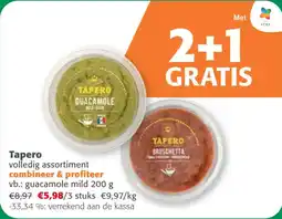 Comarkt Tapero volledig assortiment aanbieding